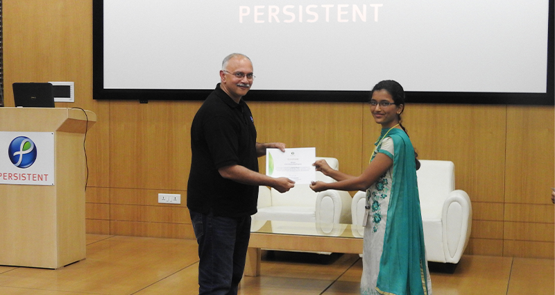 Kiran girls scholarship Certificate Distribution-January 2018