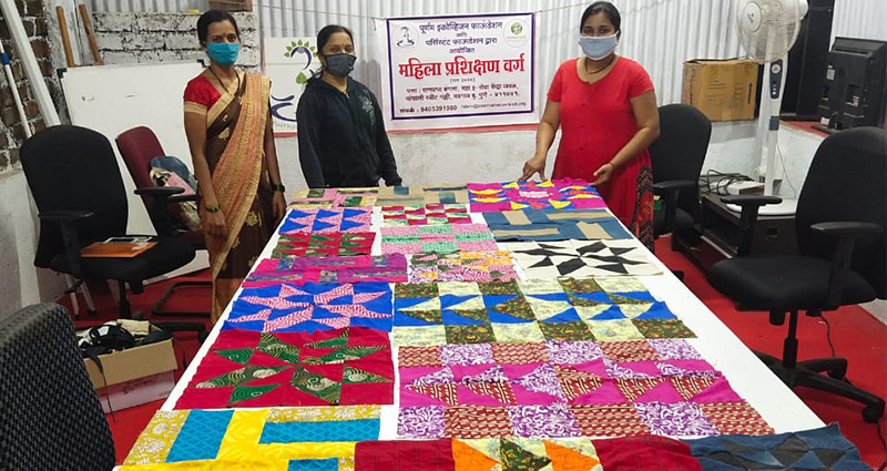 Support to Sustainable Livelihood Program Women's training class