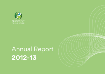 Persistent Foundation Annual Report 2012-13